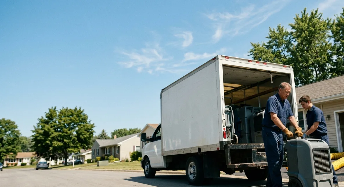 Water Damage Cleanup in Spring Arbor, MI near me